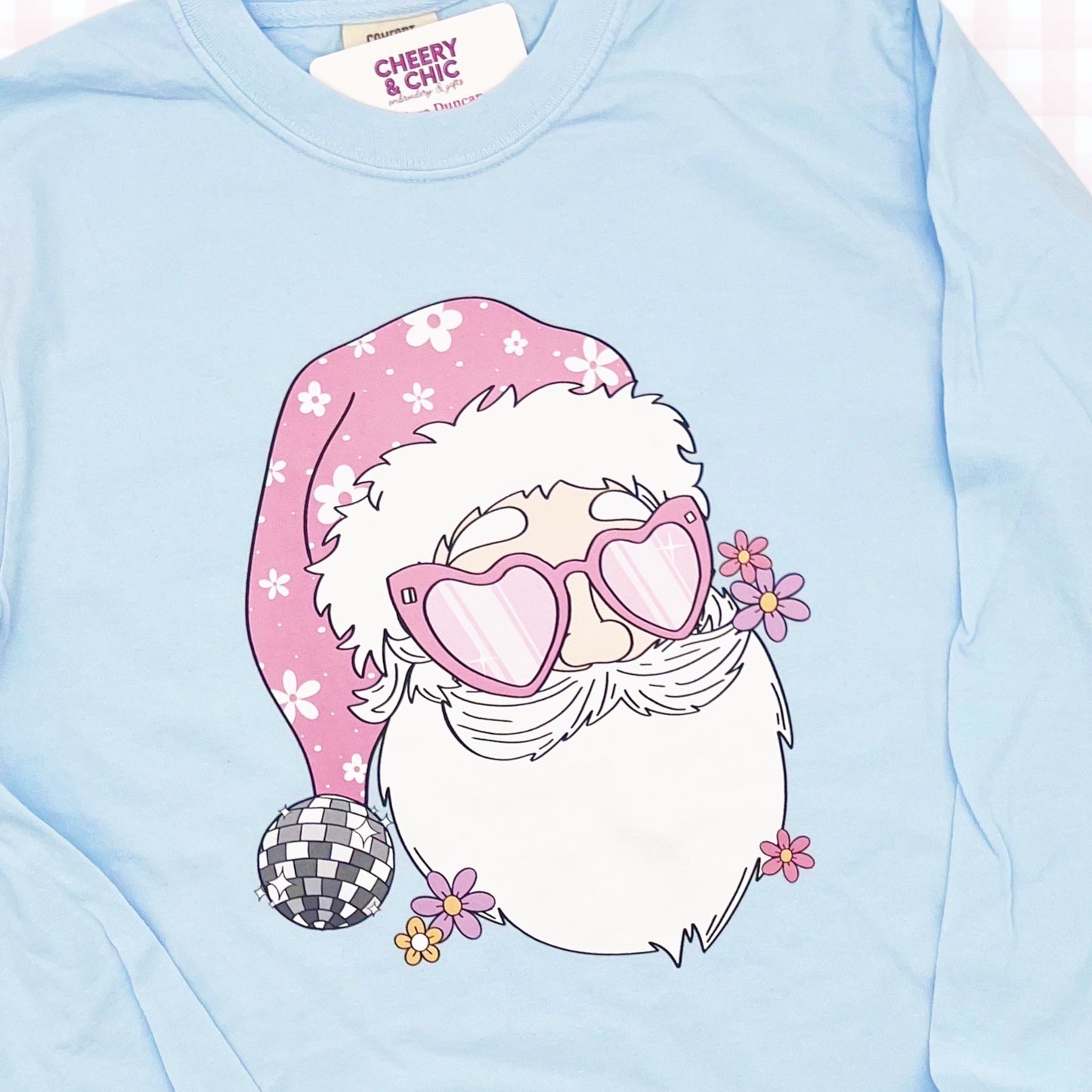 Retro Disco Santa Shirt