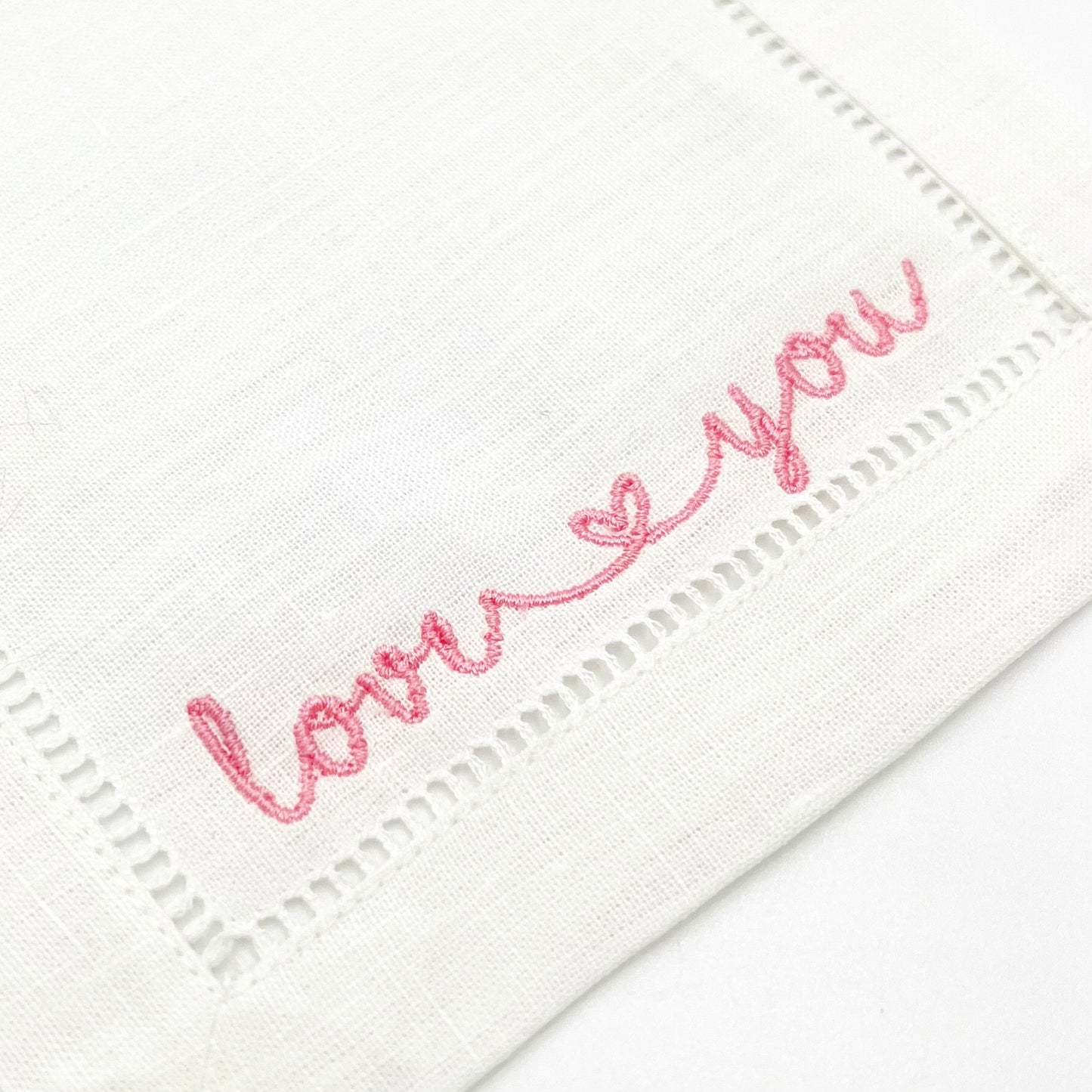 Love You Cocktail Napkins | Valentine's Day Party Decor